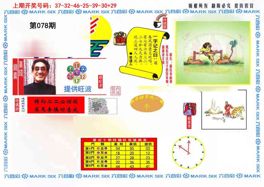 078期特码王(信封)[图]